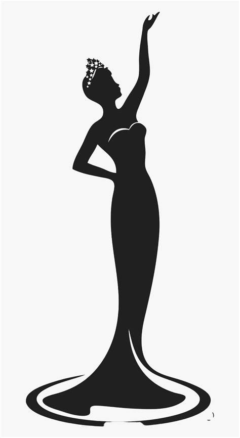 beauty pageant beauty queen silhouette